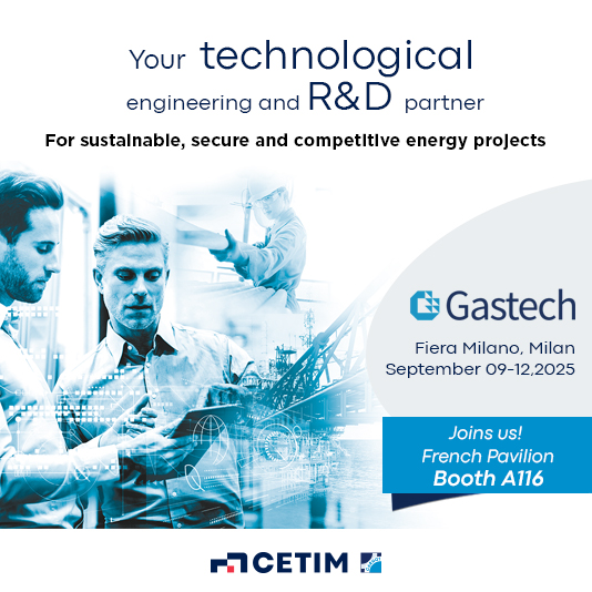Cetim at Gastech exhibition