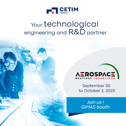 Cetim Maroc àt Aerospace Meetings Casablanca, 2025